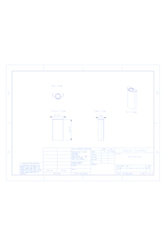Spectrum Ellipse Slim Circle Lid