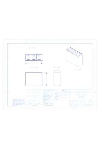Mezzo Triple Multi-Hinged Lid