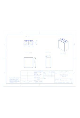 Mezzo Double Multi-Hinged Lid