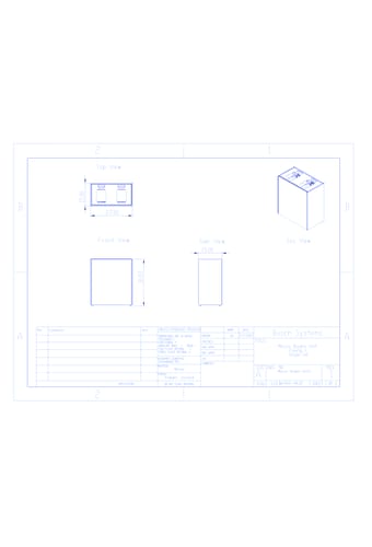 Mezzo Double Hinged Lid