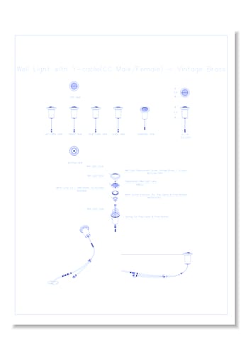 Well Light w/ Y-cable (CC Male/Female)