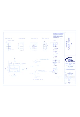 Standard Aluminum Building - 4' x 6'