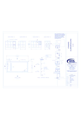 Standard Aluminum Building - 6' x 12'