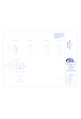 Standard Steel Building - 4' x 4'
