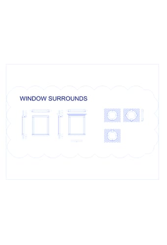 Window Surround (WS10)