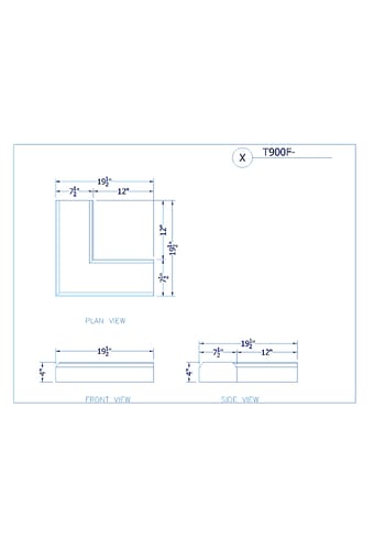 Baluster Plinth (T900 F)