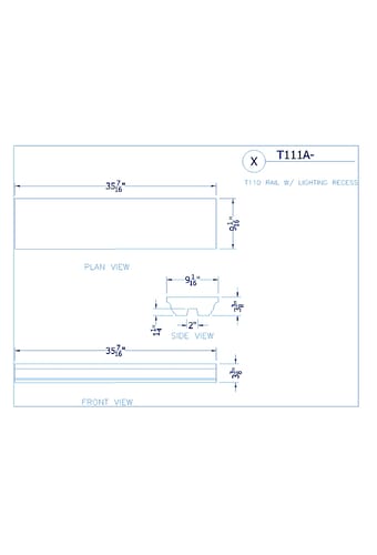 Baluster Rails (T111A)