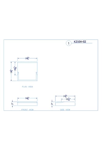 Pier Under Copings (K210H)