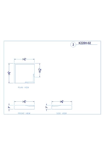 Pier Under Copings (K220H)