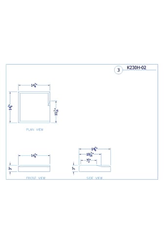 Pier Under Copings (K230H)