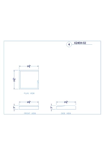 Pier Under Copings (K240H)