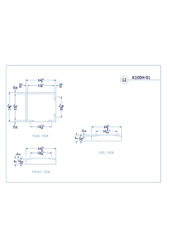 Pier Under Copings (K100H)
