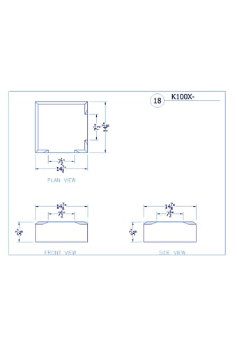 Pier Under Copings (K100X)