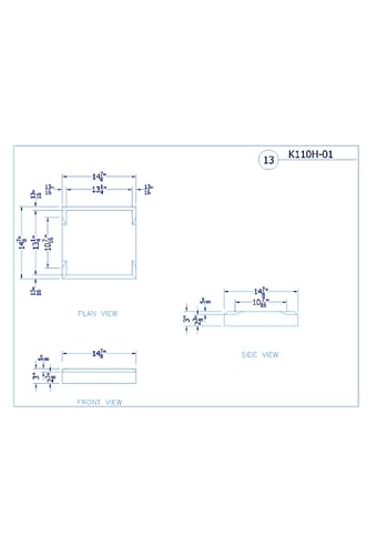 Pier Under Copings (K110H)