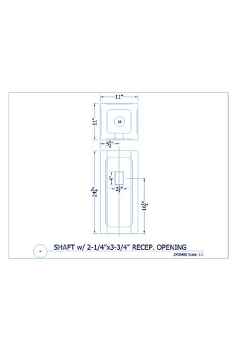 Pier Shafts (K629S with Electrical Box)