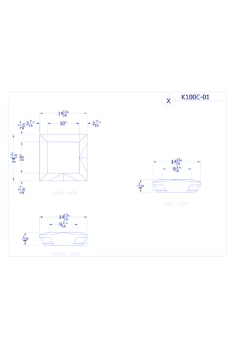Pier Cap (K100C)