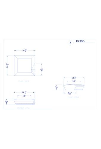Pier Cap (K230C)