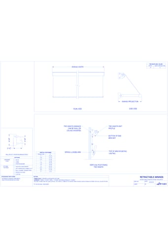 Retractable Shading System: The Shasta