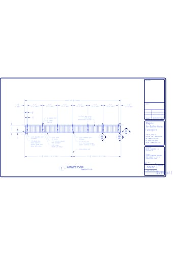 Super Lumideck Hanger Rod Canopy: Plan