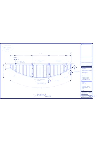 Custom Curved Aluminum Canopies: Plan