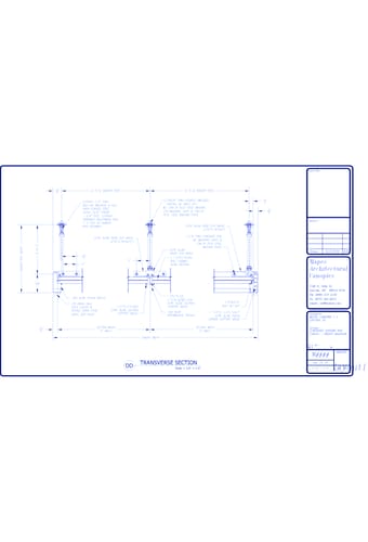 Lumishade Roll Formed Aluminum Canopy: Transverse Section Double Canopy