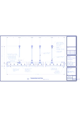 Custom Curved Aluminum Canopies: Transverse Section