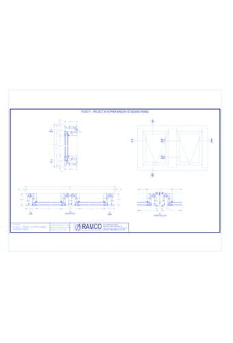 R1200-F1 - Project-In Hopper Window (Standard Frame)