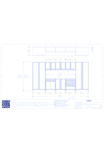 Metallic Structure Lockers Elevation Section And Plan Details Dwg File