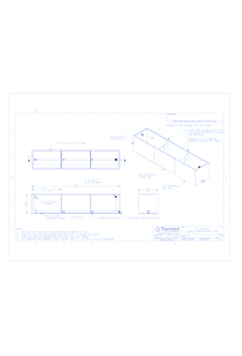 Bioretention Planter, Aluminum - Modular System (WFT-AL724848-MOD SYS)