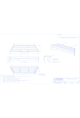 Camino Bench 60 Degree (CB-60B-2)
