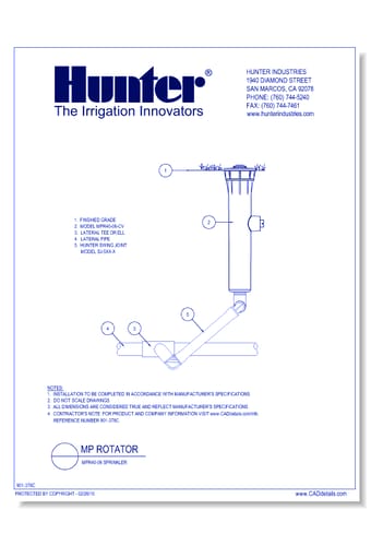 MP Rotator - MPR40-06 Sprinkler (3 of 4)