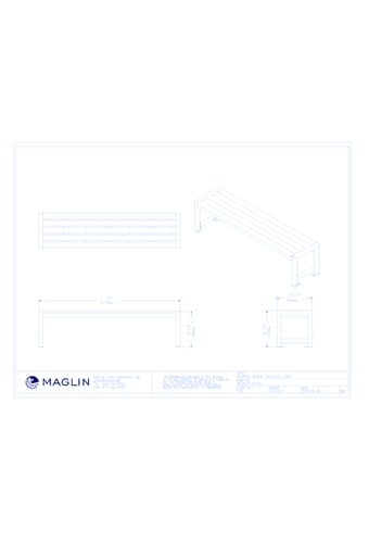 MBE-0400-00002 Bench (MLB400B-M)