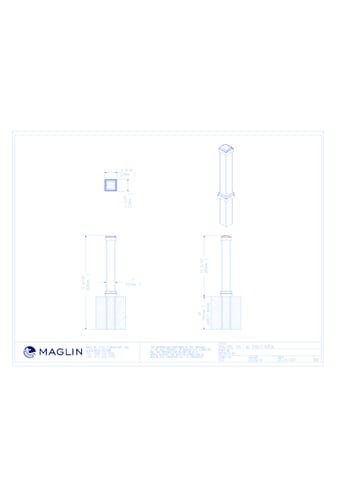 MBO-0970-00001 Bollard (MTB970-B1)