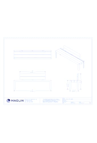 MBE-1050-00047 Bench (MLB1050-W)