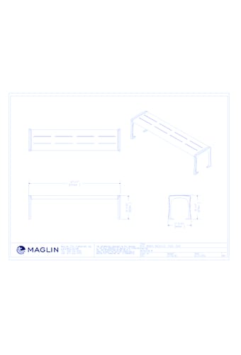 MBE-0870-00049 Bench (MLB872B-M)