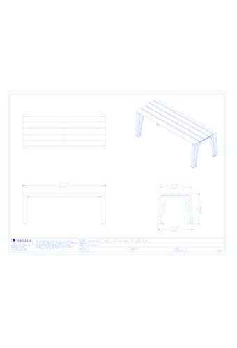 MBE-2300-00028 Bench