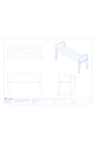 MBE-2300-00052 Bench