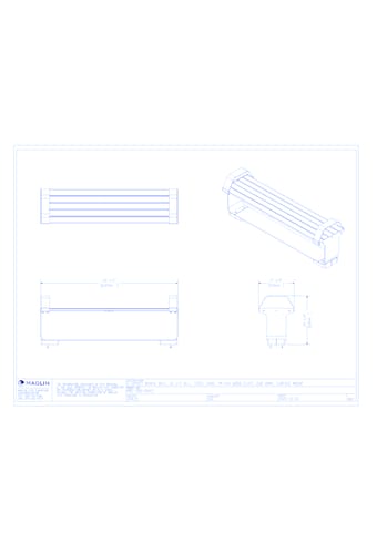  L-Series Backless Bench (MBE-3000-00023)