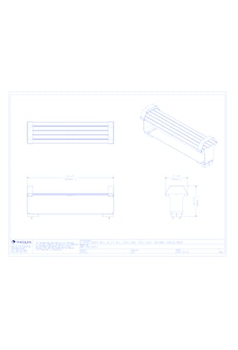  L-Series Backless Bench (MBE-3000-00024)