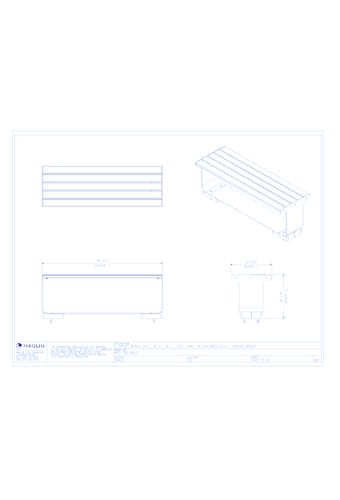 L-Series Backless Bench (MBE-3000-00035)