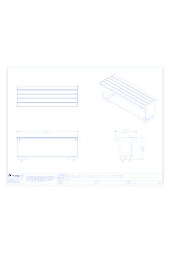 L-Series Backless Bench (MBE-3000-00036)