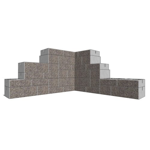 Mosaic Retaining Wall