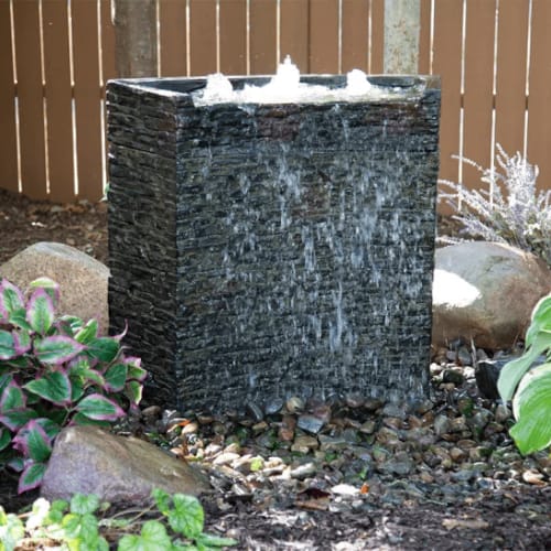 Stacked Slate Wall Fountain Kit preview 1