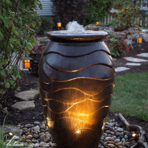 Scalloped Urn Fountain Kit preview 1
