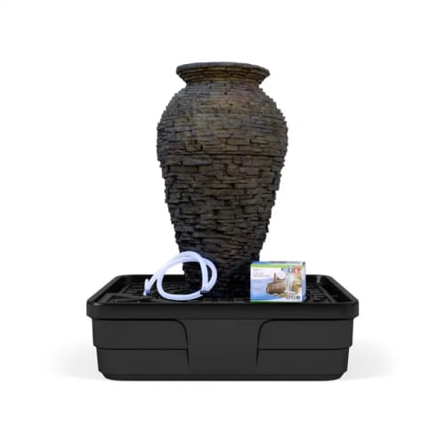 Stacked Slate Urn Fountain Kit preview 1