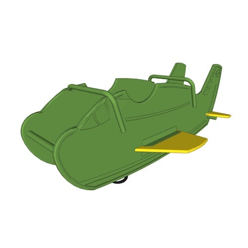 6369 - Sea Plane Spring Rider