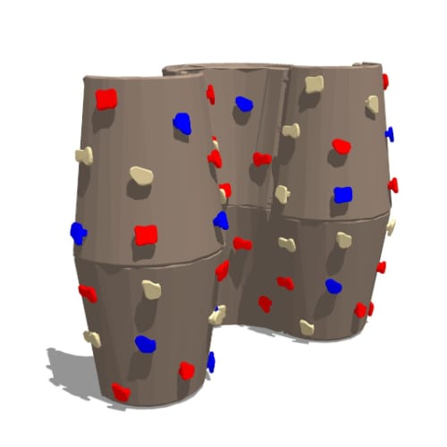 7054 - High Ribbon Wall Climber - 8'