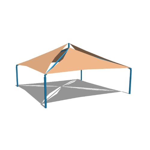 QRI391 - 30' x 30' x 8' Quad Square Sail