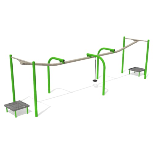 90857 - Sky Run Zip Track (33') With Zip Seat preview 1