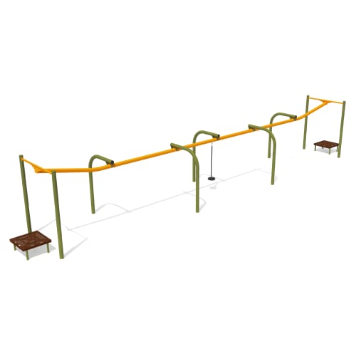90861 - Sky Run Zip Track (53') With Zip Seat preview 1